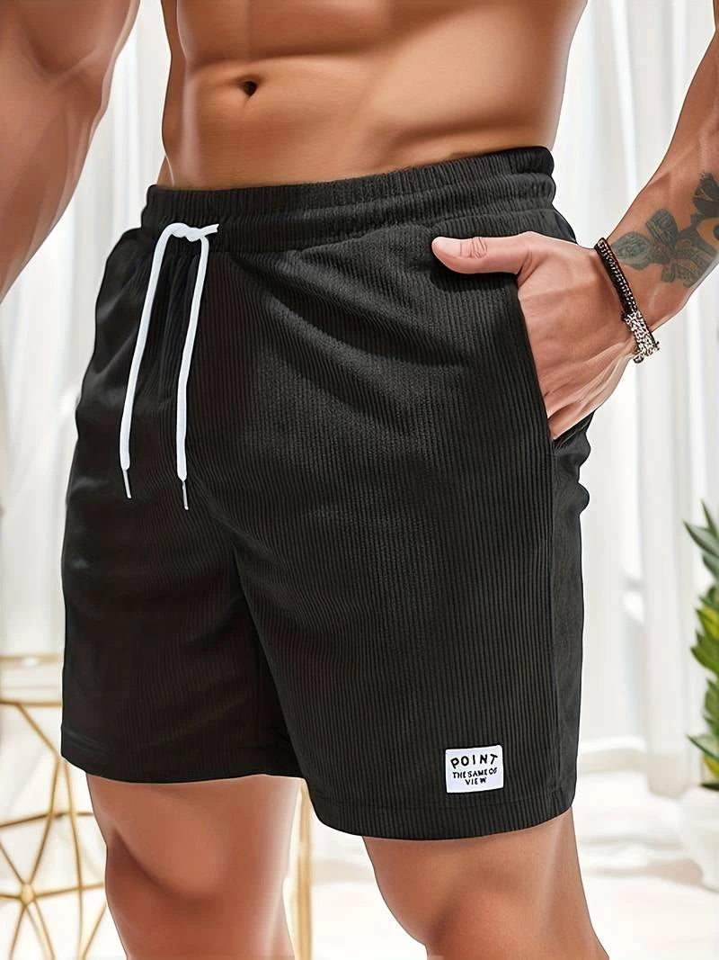 Active Wear | Men's Gym Shorts with Adjustable Drawstring | Comfortable Fit for Casual and Athletic Activities