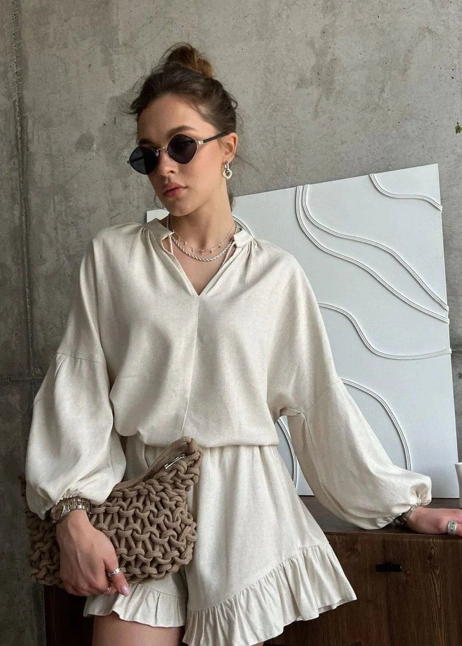 Beatrice Cotton Lounge Set