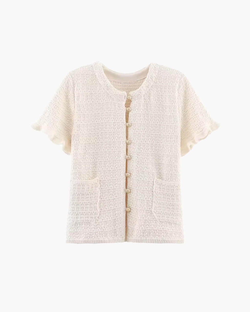 Beatrice Knitted Tank & Pleated Skirt Set