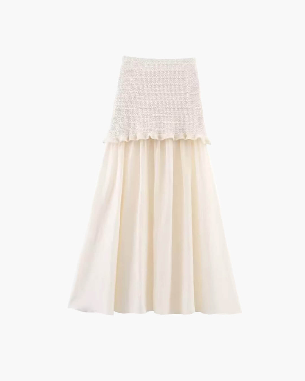 Beatrice Knitted Tank & Pleated Skirt Set