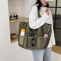 Beatrice Large Capacity Canvas Beach Tote