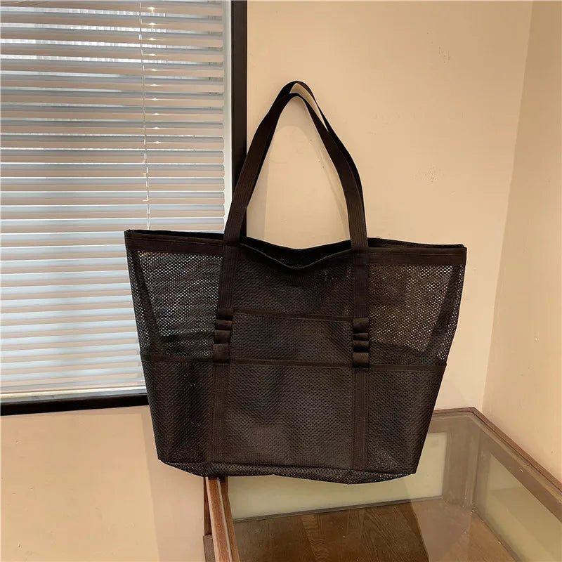 Beatrice Large Capacity Canvas Beach Tote