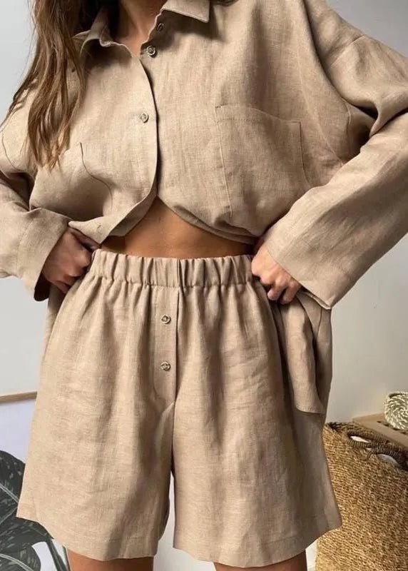 Beatrice Relaxed Linen Co-Ord Set