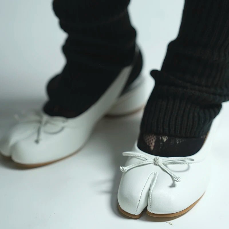 Beatrice Split-Toe Ballet Mary Jane Heels