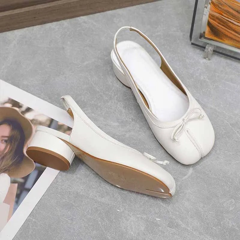 Beatrice Split-Toe Ballet Mary Jane Heels