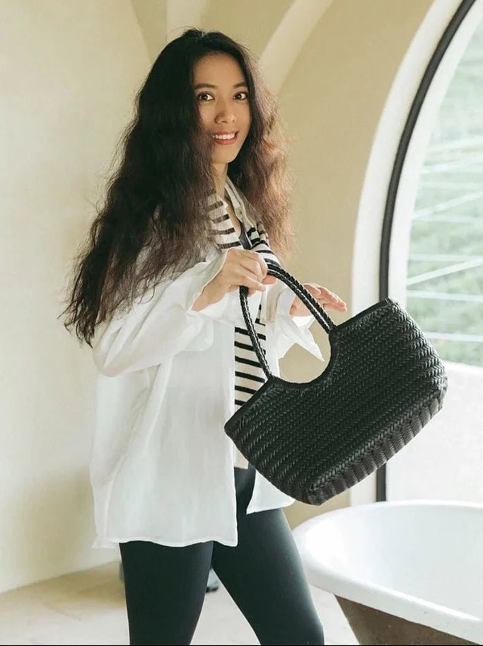 Beatrice Woven Tote Bag