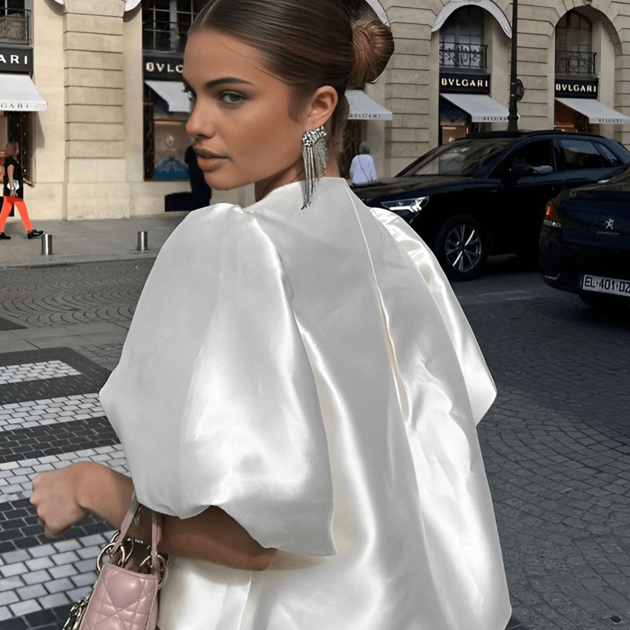 Bianca Satin Blouse