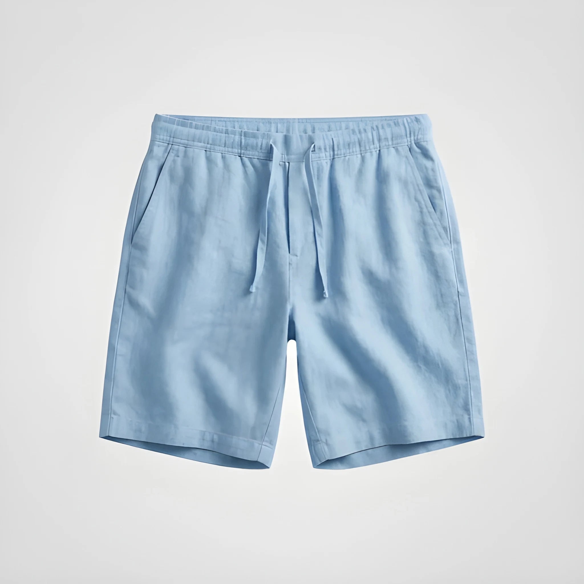 Casual Bermuda Shorts Men | Lightweight Fabric with Drawstring Waistband | Comfortable Fit for Everyday Wear