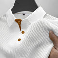 Casual Collection | Men's Polo Shirt with Distinctive Waffle Pattern | Stylish Comfort for Everyday Wear