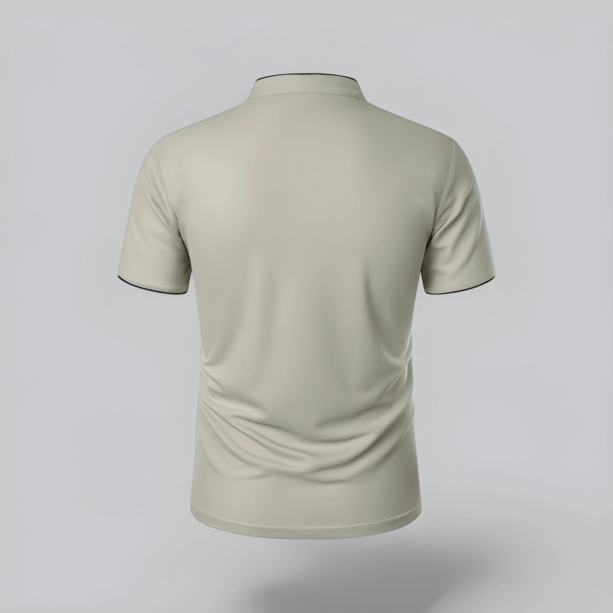 Casual Collection | Men's Polo Shirt with Grandad Collar & Tailored Fit | Stylish Comfort for Everyday Wear