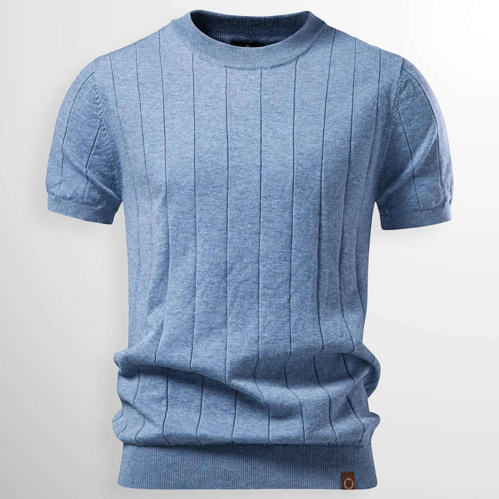 Casual Collection | Men's Shirt with Short Sleeves & Crew Neck Design | Stylish Everyday Wear for Comfort