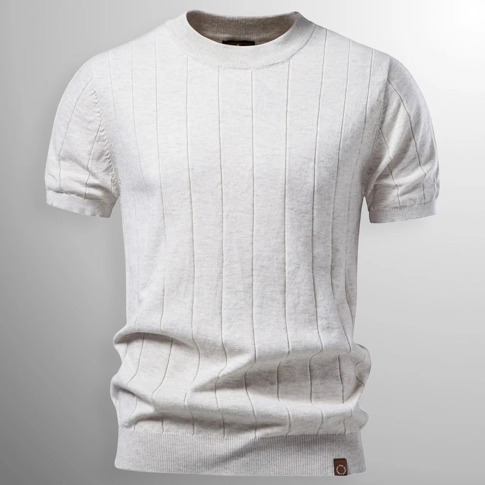 Casual Collection | Men's Shirt with Short Sleeves & Crew Neck Design | Stylish Everyday Wear for Comfort
