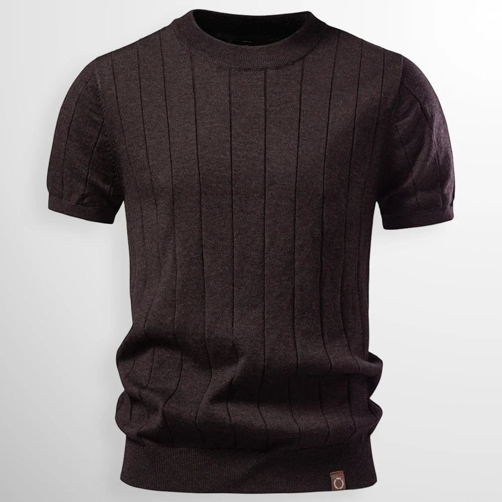 Casual Collection | Men's Shirt with Short Sleeves & Crew Neck Design | Stylish Everyday Wear for Comfort