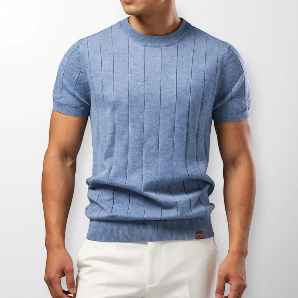 Casual Collection | Men's Shirt with Short Sleeves & Crew Neck Design | Stylish Everyday Wear for Comfort