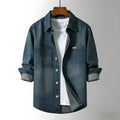 Classic Casual Collection | Men's Shirt with Dual Front Pockets | Vintage Style for Effortless Everyday Look