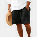 Coastal Style | Men's Bermuda Athletic Shorts with Adjustable Drawstring | Breathable Fabric for All-Day Comfort