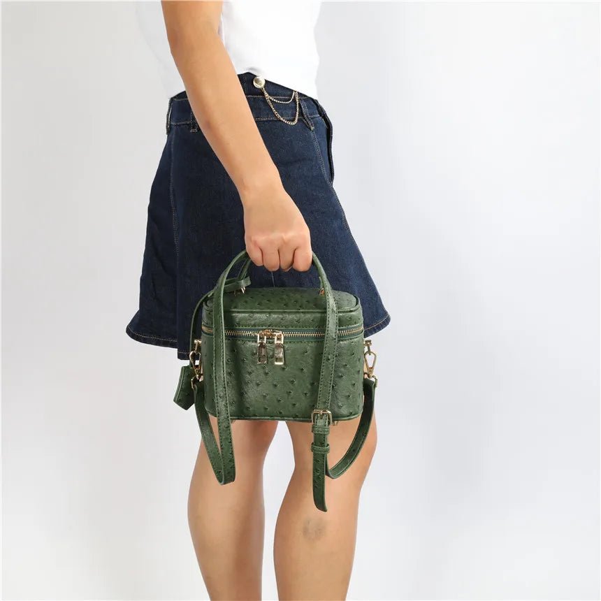 Delphine leather Box Bag
