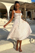 Isabella Corset Midi Dress