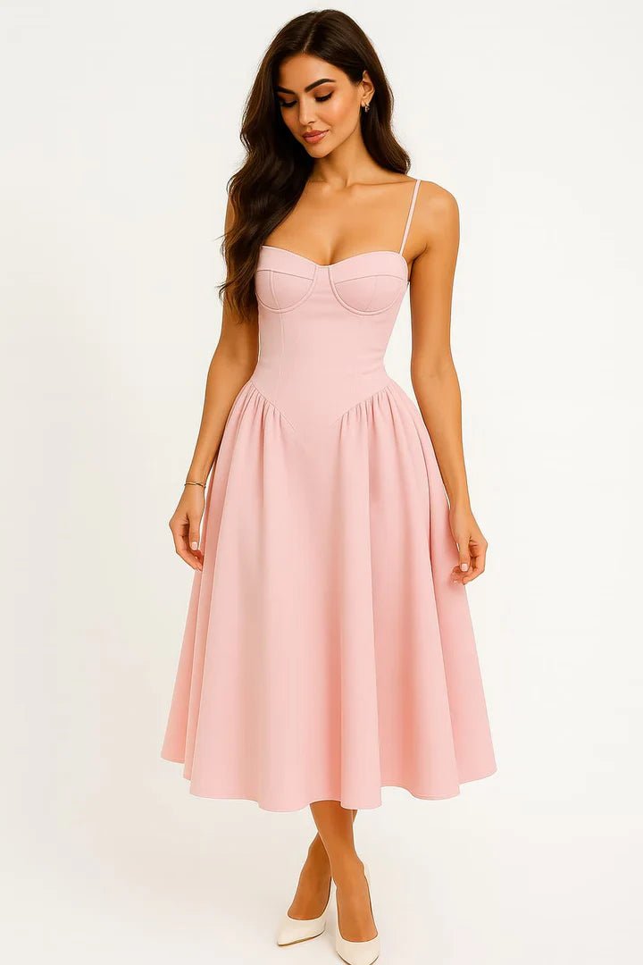 Isabelle Midi Wedding Guest Dress