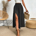 Maia Bohemian Midi Ruffle Skirt