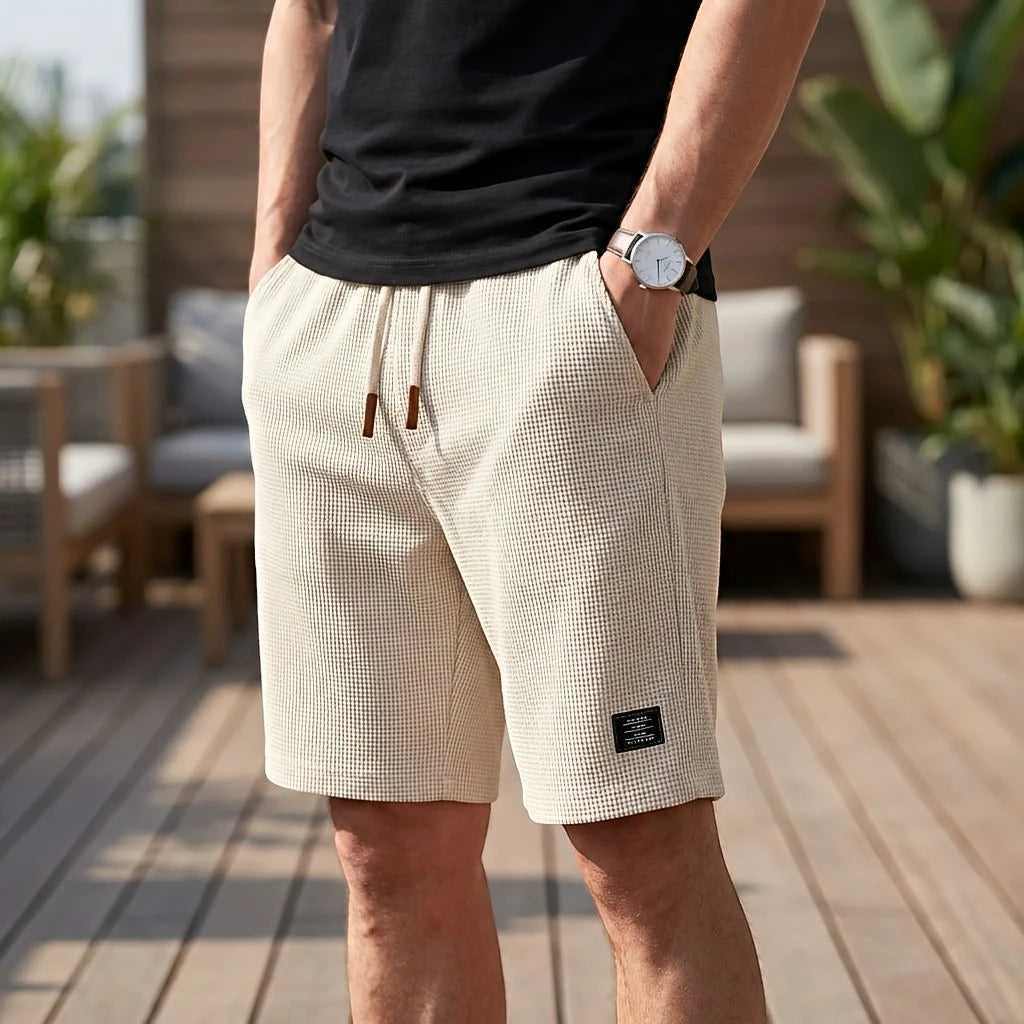 Men's Cargo Shorts with Adjustable Drawstring & Breathable Fabric for Ultimate Summer Comfort
