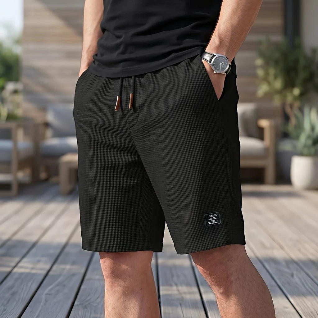 Men's Cargo Shorts with Adjustable Drawstring & Breathable Fabric for Ultimate Summer Comfort