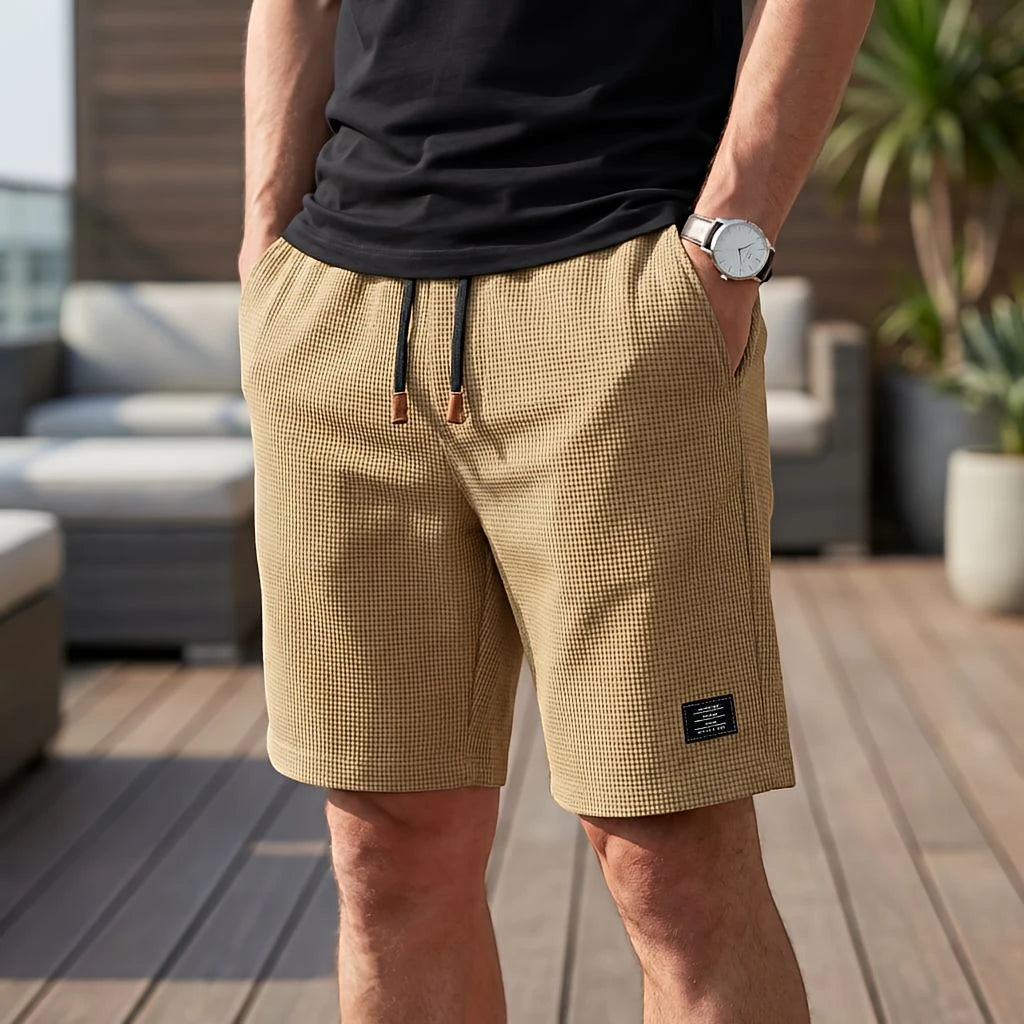 Men's Cargo Shorts with Adjustable Drawstring & Breathable Fabric for Ultimate Summer Comfort