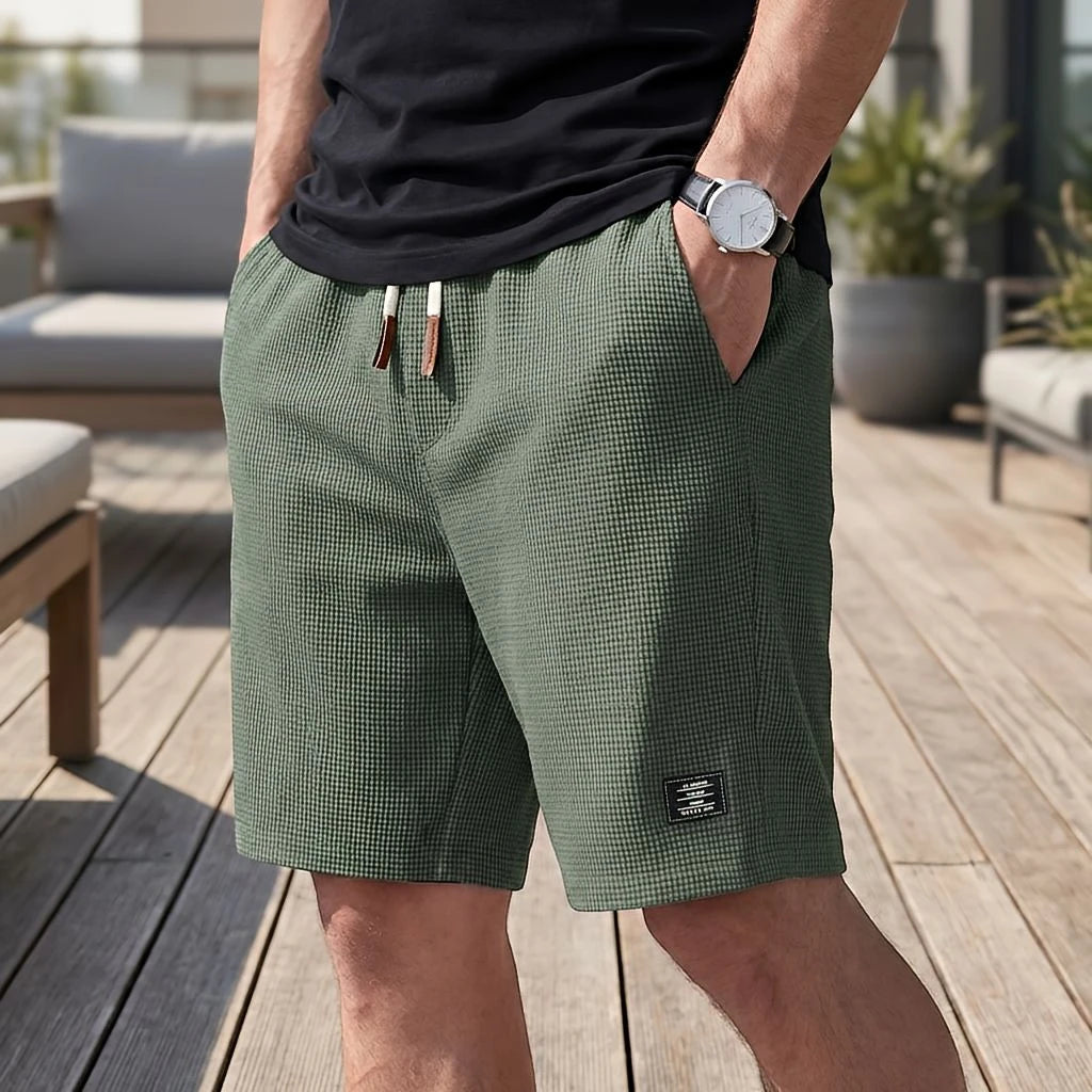 Men's Cargo Shorts with Adjustable Drawstring & Breathable Fabric for Ultimate Summer Comfort