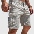 Men's Cargo Shorts with Spacious Pockets | Durable Heavy-Duty Fabric for Outdoor Comfort