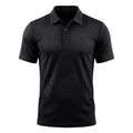 Men's Polo Shirt | Waffle Pattern Design with Breathable Fabric | Comfortable Fit for Active Lifestyle
