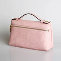 Minerva Crocodile Pattern Clutch Bag