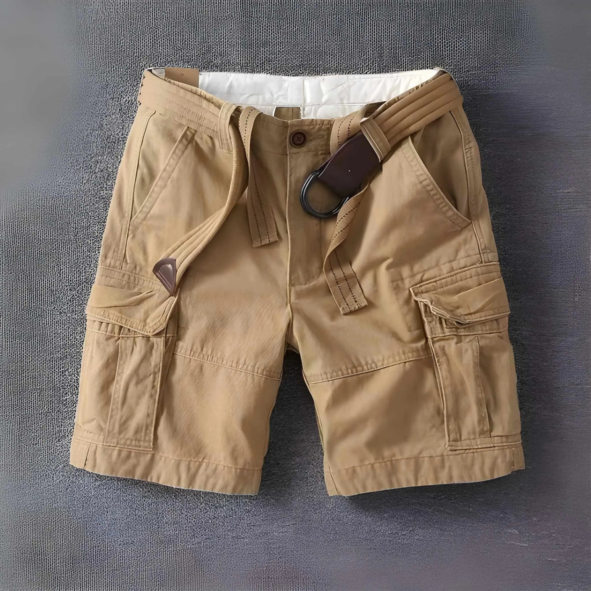 Outdoor Essentials | Men's Cargo Shorts with Multi-Pocket Design | Comfortable Fit for Adventure