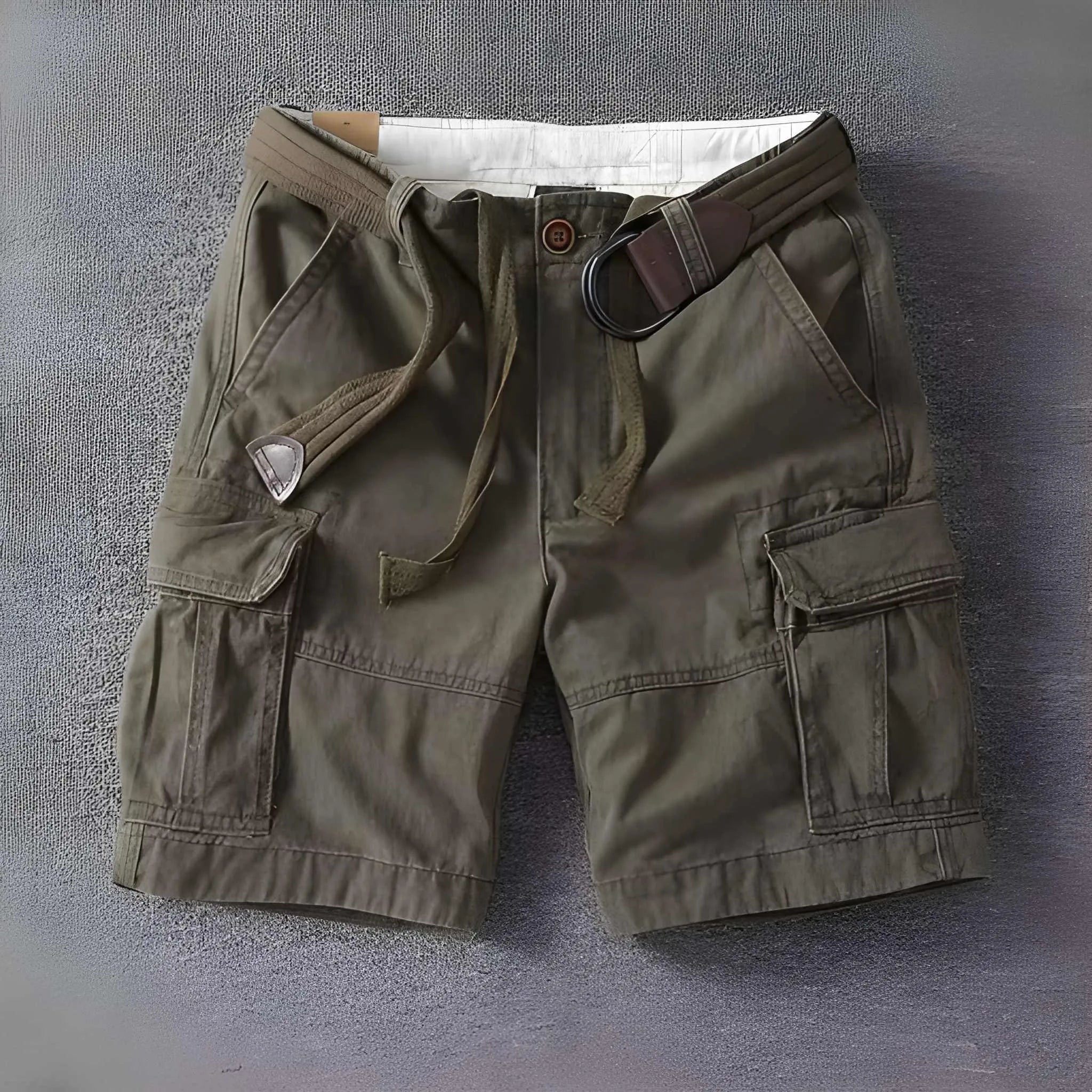 Outdoor Essentials | Men's Cargo Shorts with Multi-Pocket Design | Comfortable Fit for Adventure