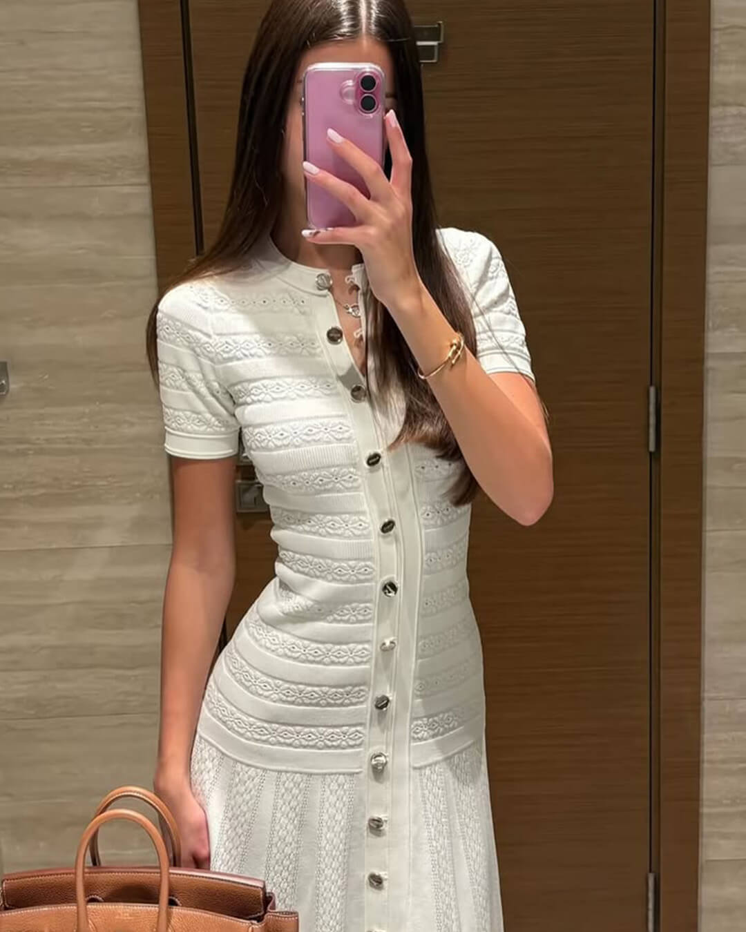 Quinn Ribbed Knit Midi Dress