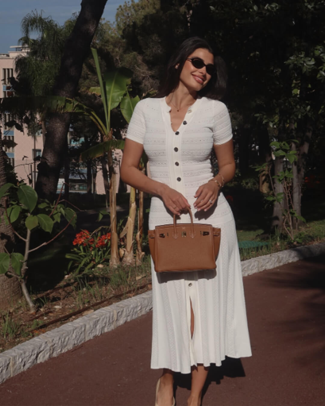 Quinn Ribbed Knit Midi Dress