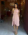 Stella Backless Halter Mini Dress